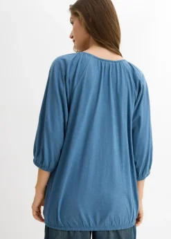 Hot Blusa de algodón orgánico puro Mujer Camisetas