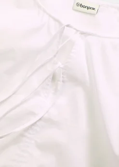 Hot Blusa de algodón orgánico puro Mujer Camisas Y Blusas