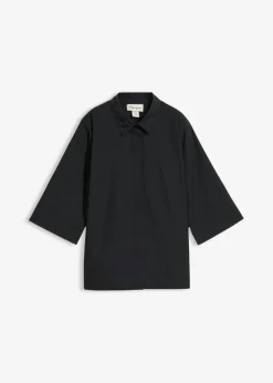 New Blusa de algodón orgánico puro Mujer Camisas Y Blusas