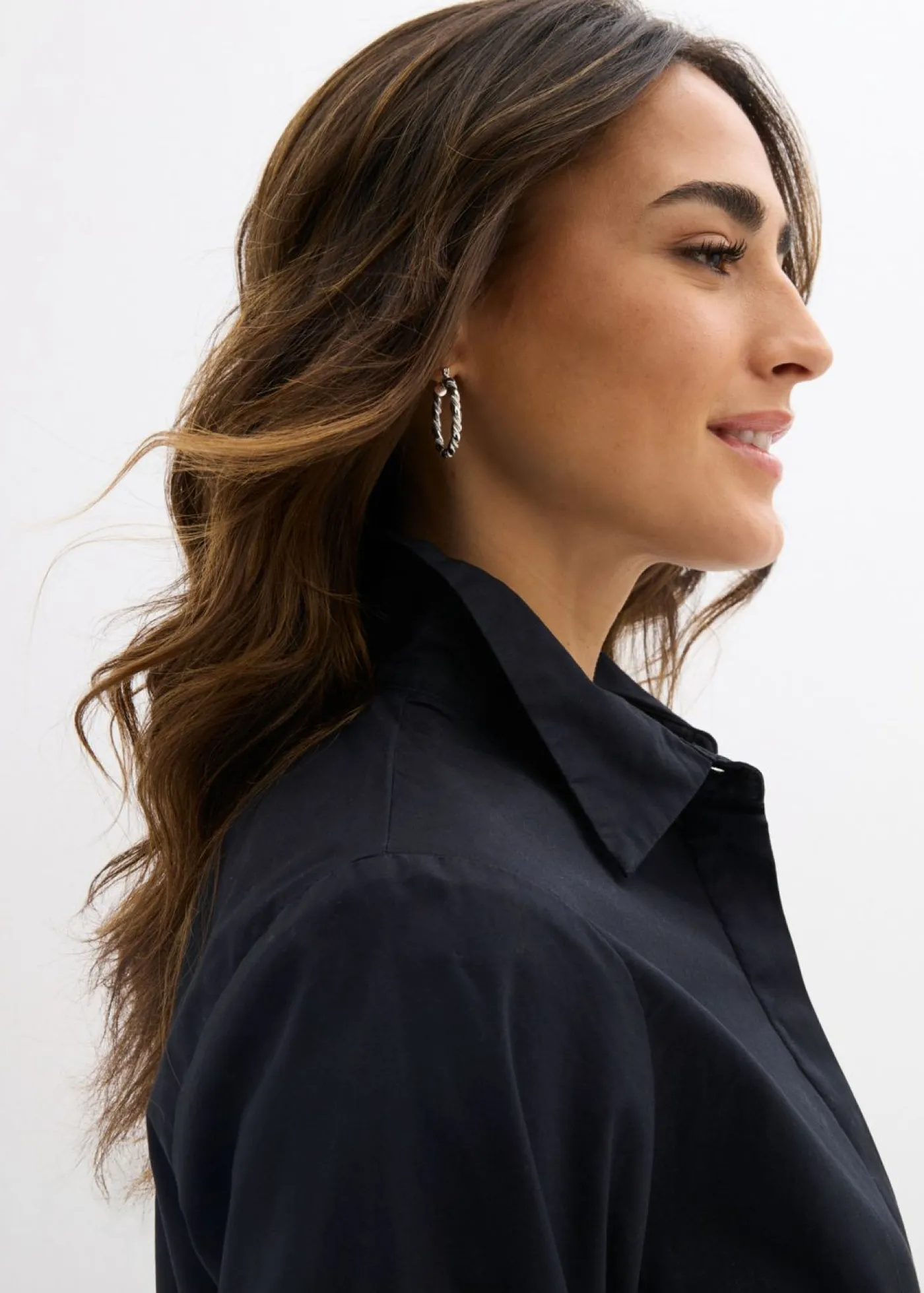 New Blusa de algodón orgánico puro Mujer Camisas Y Blusas