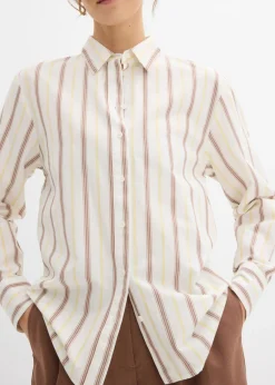 Blusa de algodón puro Mujer Esenciales|Camisas Y Blusas