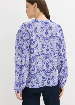 Hot Blusa de algodón puro Mujer Camisas Y Blusas