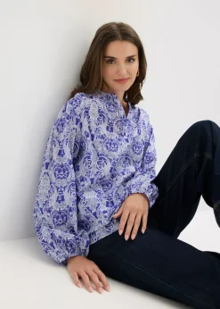 Hot Blusa de algodón puro Mujer Camisas Y Blusas