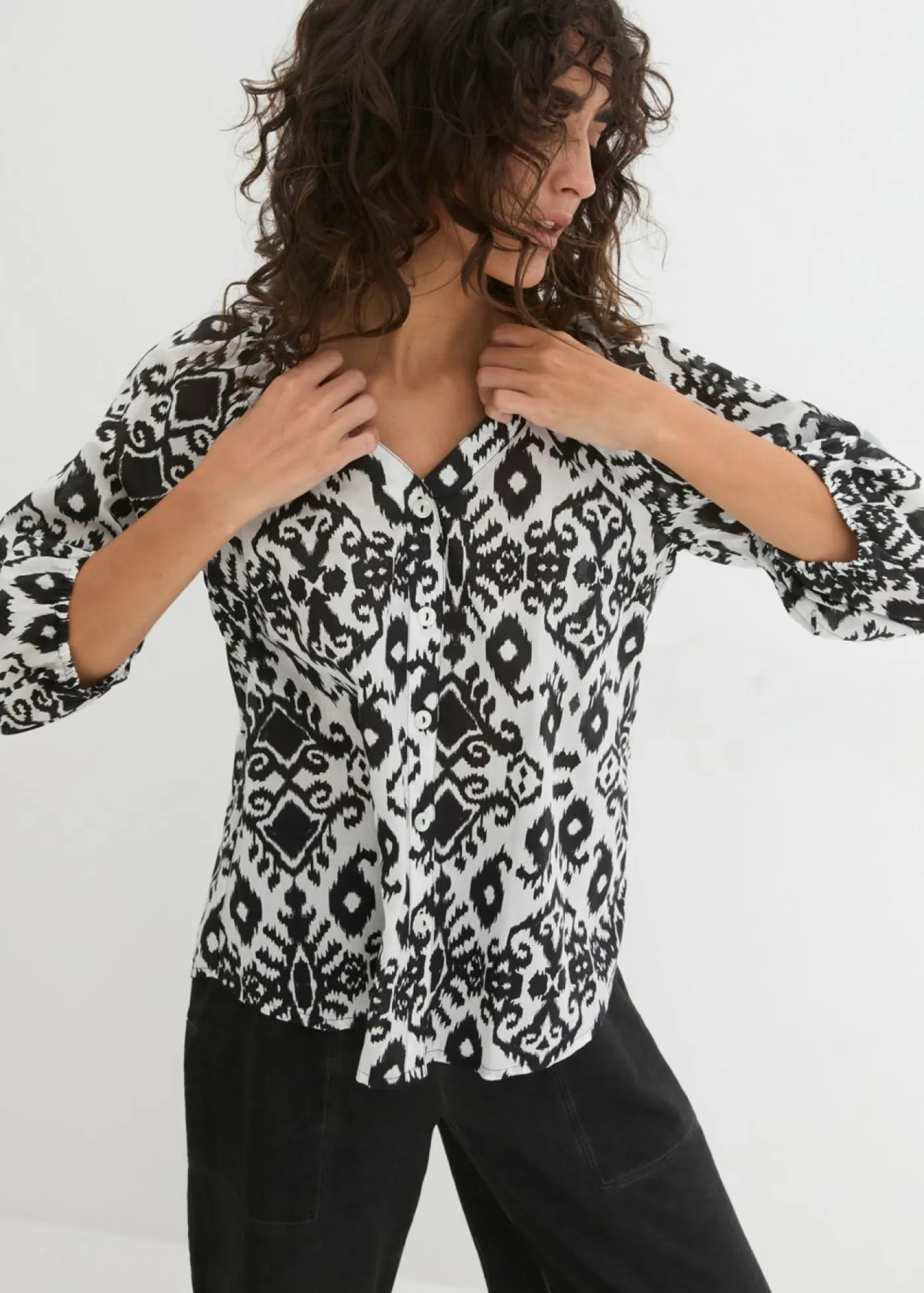 Discount Blusa de algodón puro Mujer Camisas Y Blusas