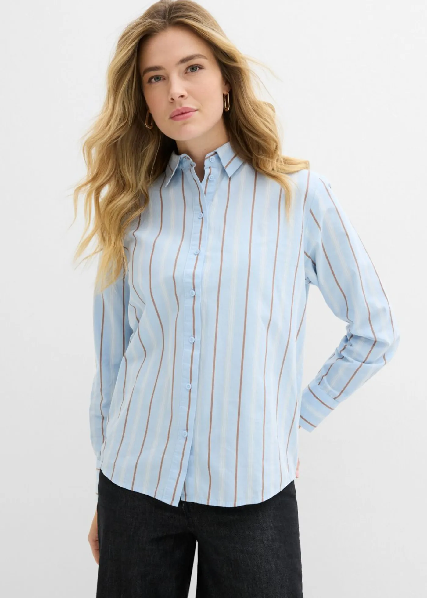Best Blusa de algodón puro Mujer Esenciales|Camisas Y Blusas