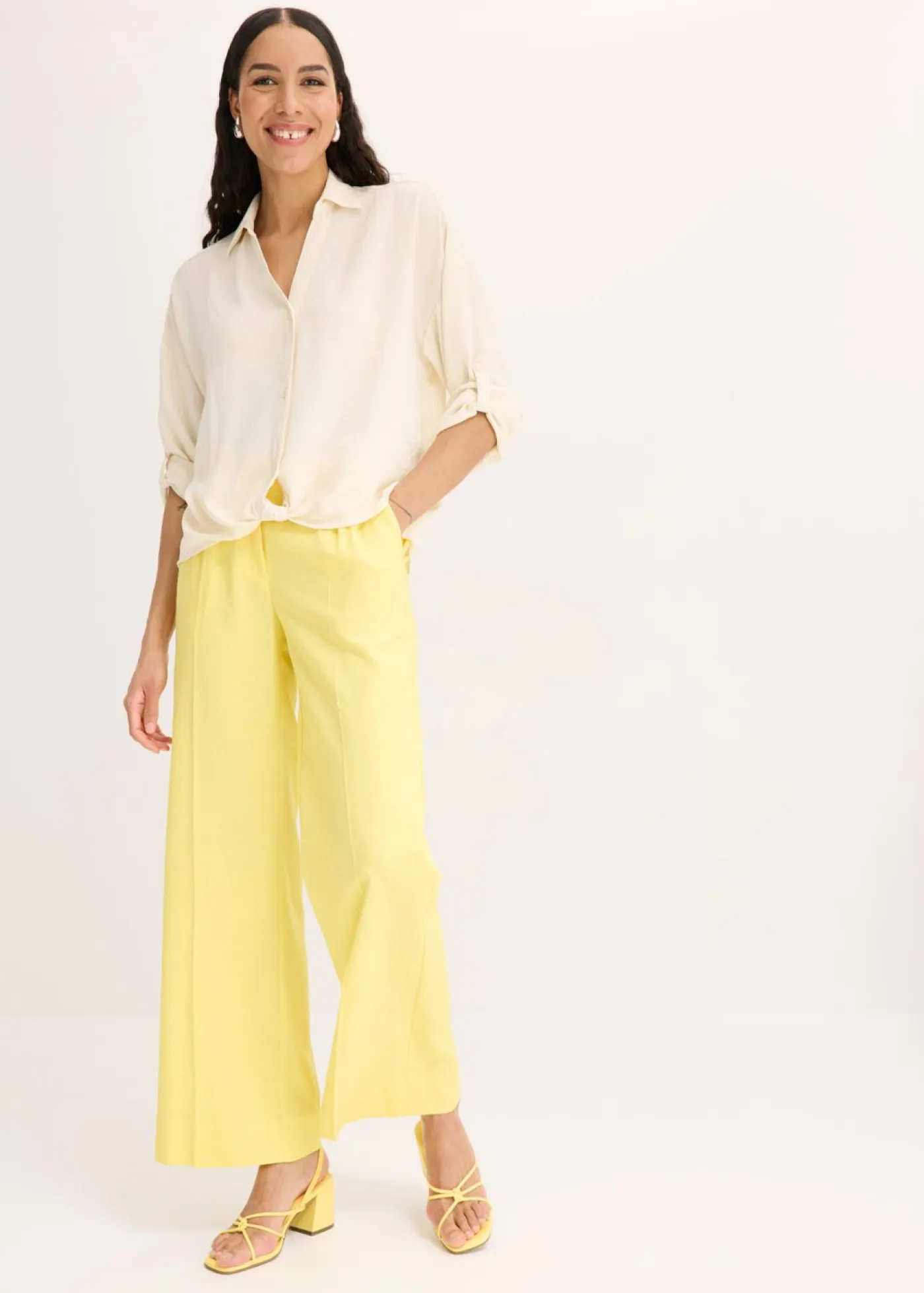 Hot Blusa de crepé ligero Mujer Camisas Y Blusas