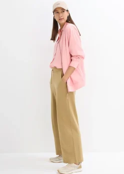 Online Blusa de crepé ligero con corte boxy Mujer Camisas Y Blusas