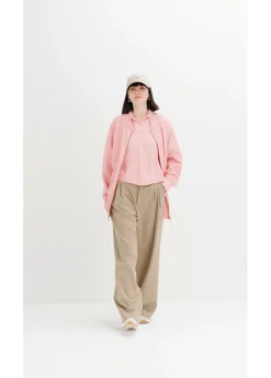 Online Blusa de crepé ligero con corte boxy Mujer Camisas Y Blusas