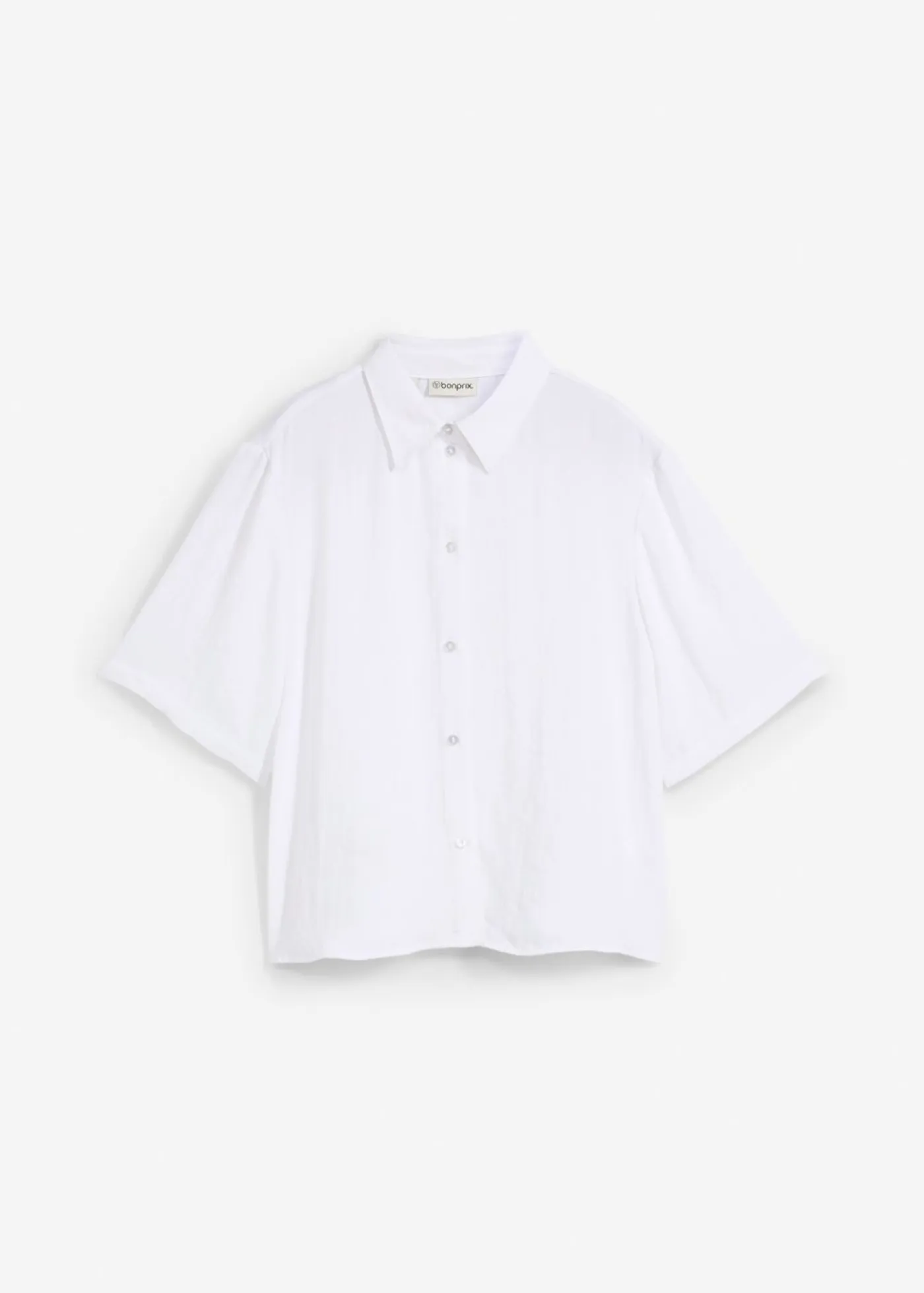 Best Blusa de crepé ligero con corte boxy Mujer Camisas Y Blusas