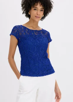 Hot Blusa de encaje Mujer Camisas Y Blusas