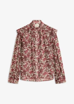 Online Blusa de gasa Mujer Camisas Y Blusas