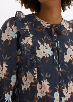 New Blusa de gasa Mujer Camisas Y Blusas
