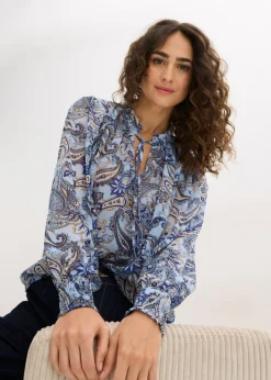 Blusa de gasa Mujer Camisas Y Blusas