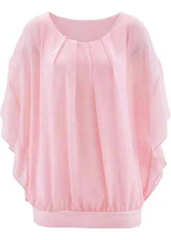 Best Blusa de gasa con camiseta interior Mujer Camisas Y Blusas|Novedades