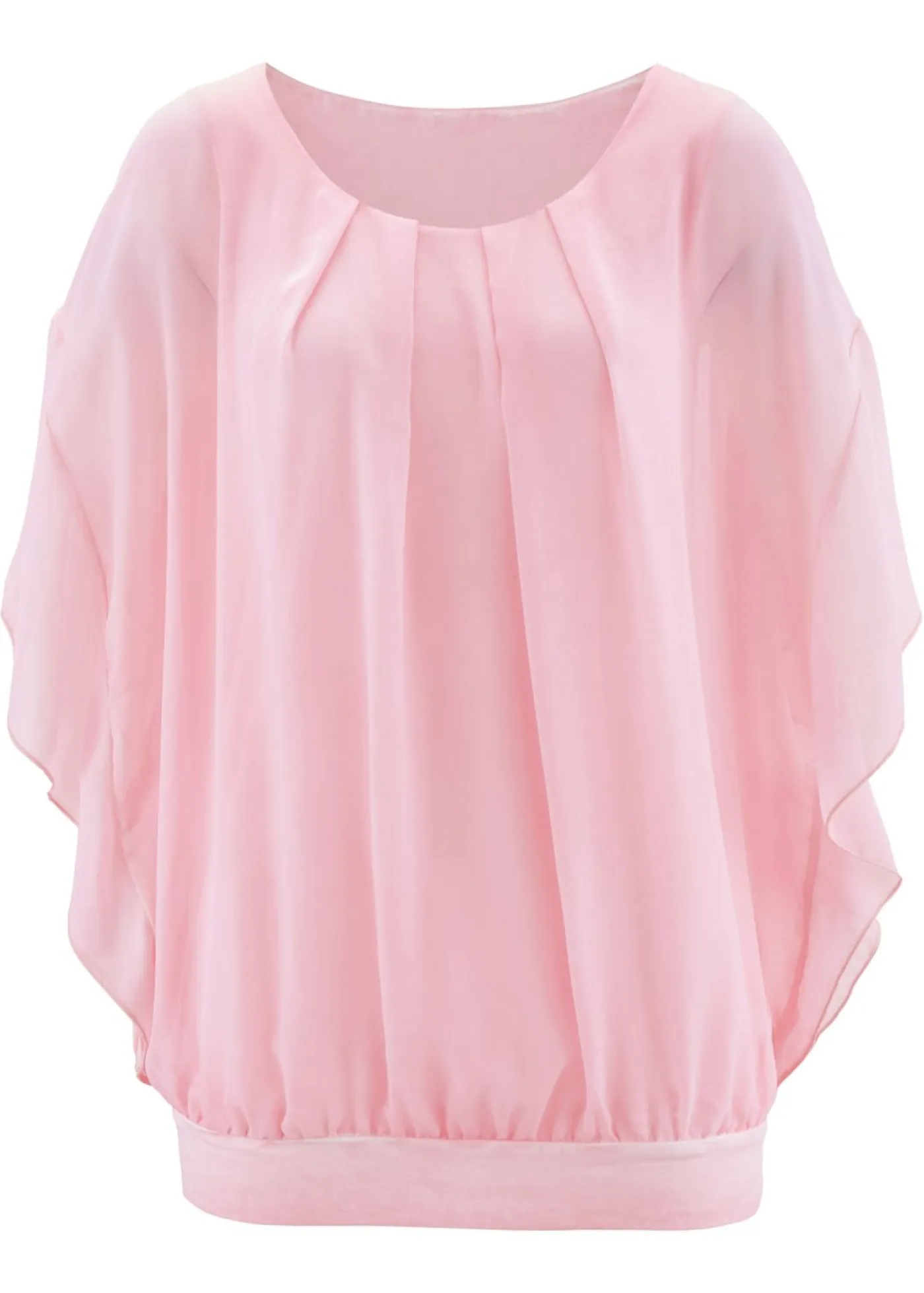 Best Blusa de gasa con camiseta interior Mujer Camisas Y Blusas|Novedades