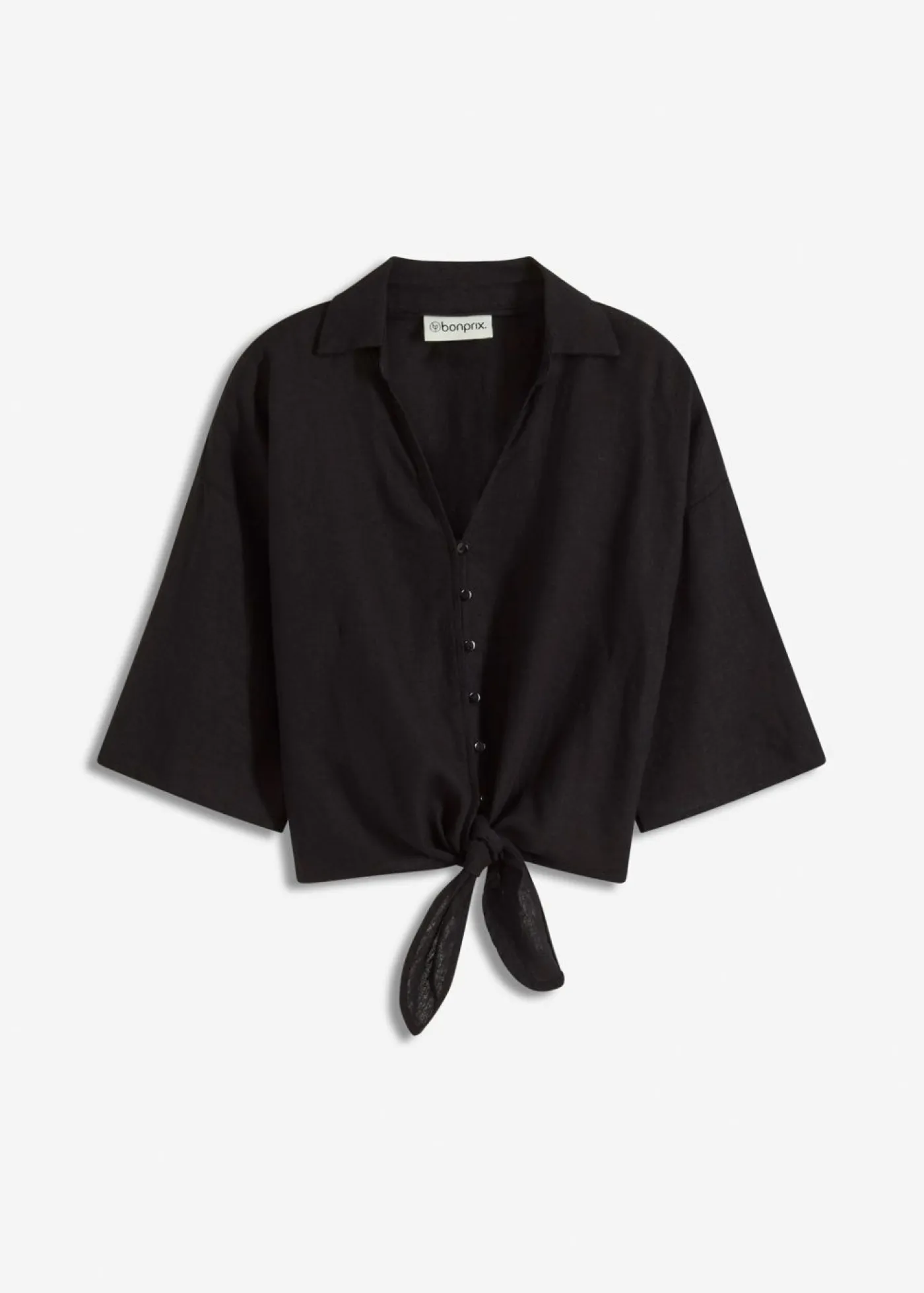 Online Blusa de lino Mujer Camisas Y Blusas