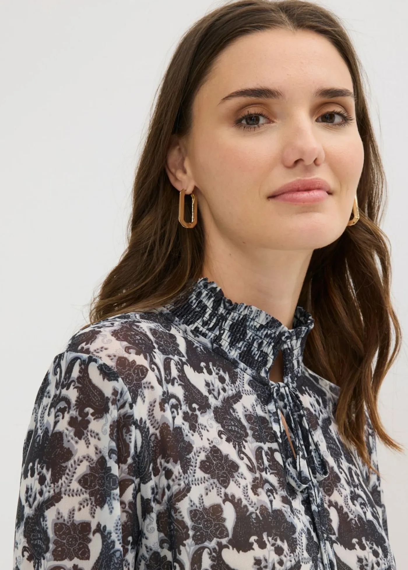 Sale Blusa de malla fina Mujer Camisetas