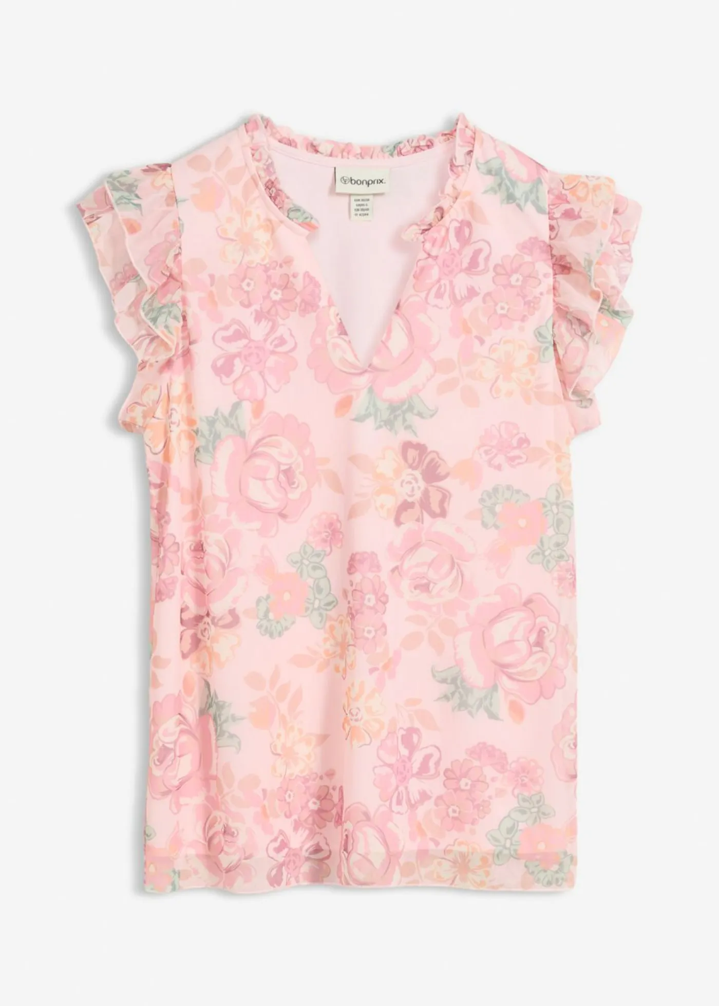 Blusa de malla suave Mujer Camisetas|Novedades