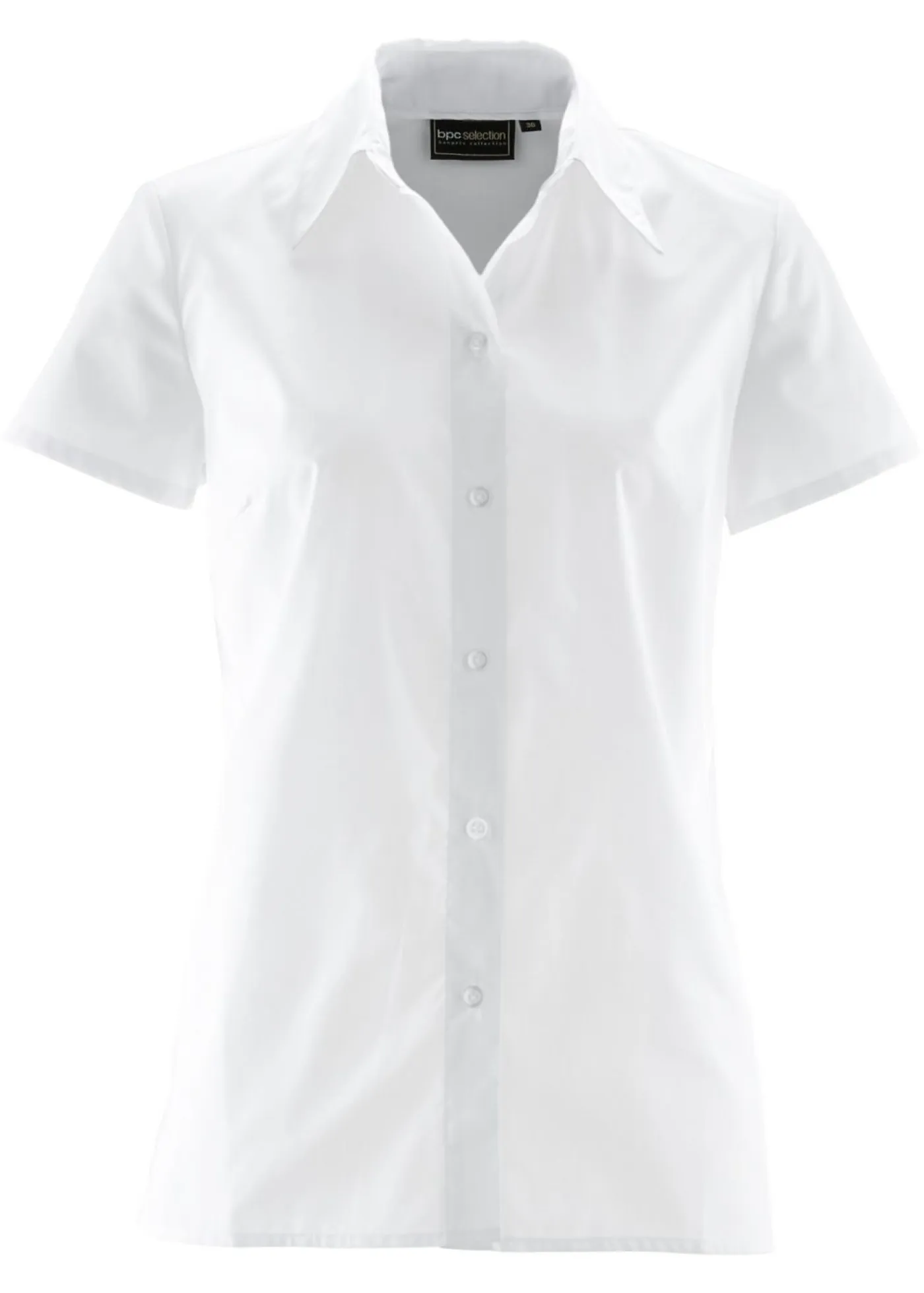 Sale Blusa de manga corta de popelín Mujer Camisas Y Blusas