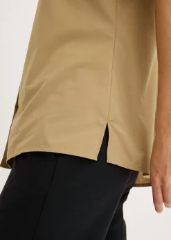 Best Blusa de manga corta de popelín Mujer Camisas Y Blusas