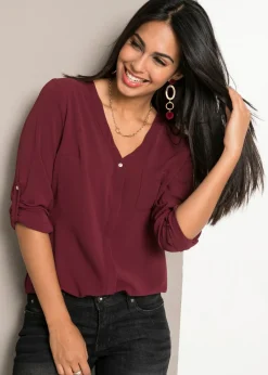 Discount Blusa de manga larga Mujer Camisas Y Blusas