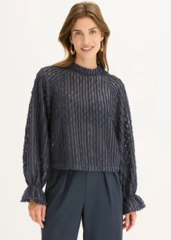 Sale Blusa de material estructurado Mujer Camisas Y Blusas