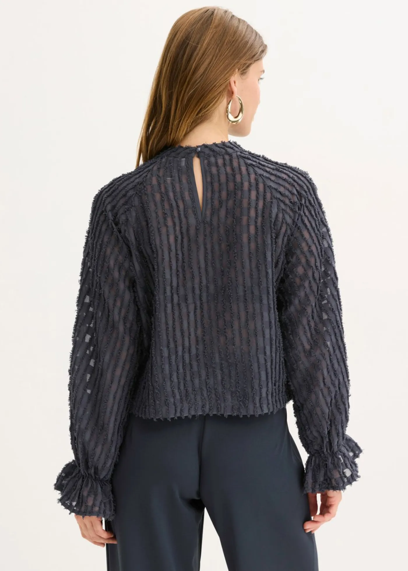 Sale Blusa de material estructurado Mujer Camisas Y Blusas