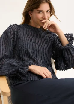 Sale Blusa de material estructurado Mujer Camisas Y Blusas