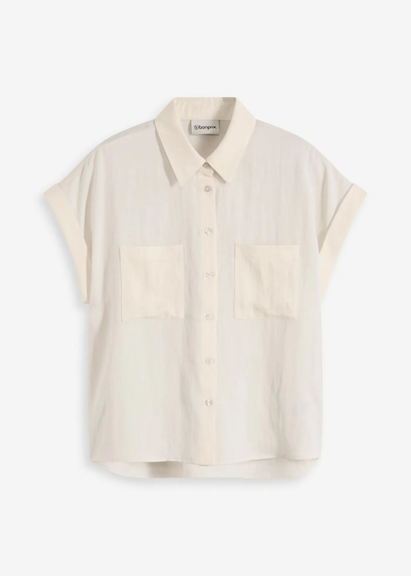 Sale Blusa de mezcla de lyocell fluido Mujer Camisas Y Blusas