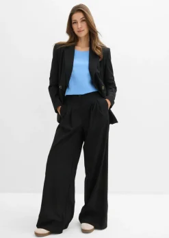 New Blusa de mezcla de viscosa fluida Mujer Camisas Y Blusas|Novedades
