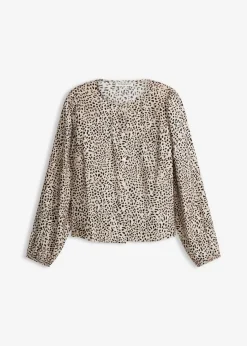 Blusa de mezcla de viscosa Mujer Camisas Y Blusas