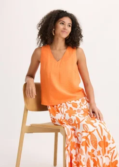 Best Blusa de mezcla de viscosa suave Mujer Esenciales|Camisas Y Blusas