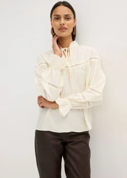 Best Blusa de mezcla de viscosa fina Mujer Camisas Y Blusas