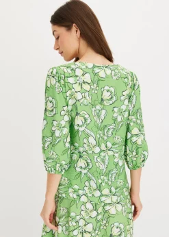 Discount Blusa de mezcla de viscosa fluida Mujer Camisas Y Blusas