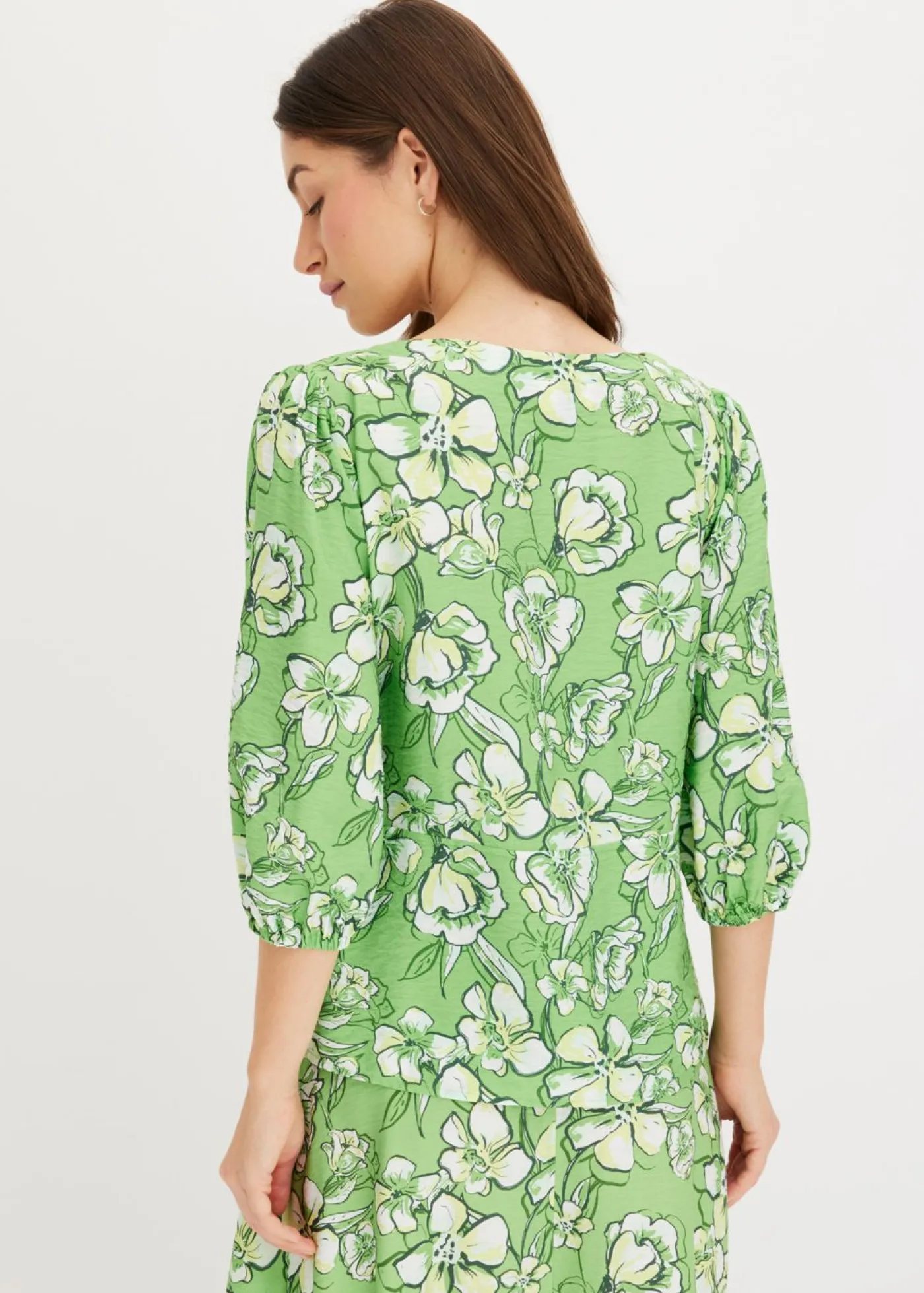 Discount Blusa de mezcla de viscosa fluida Mujer Camisas Y Blusas