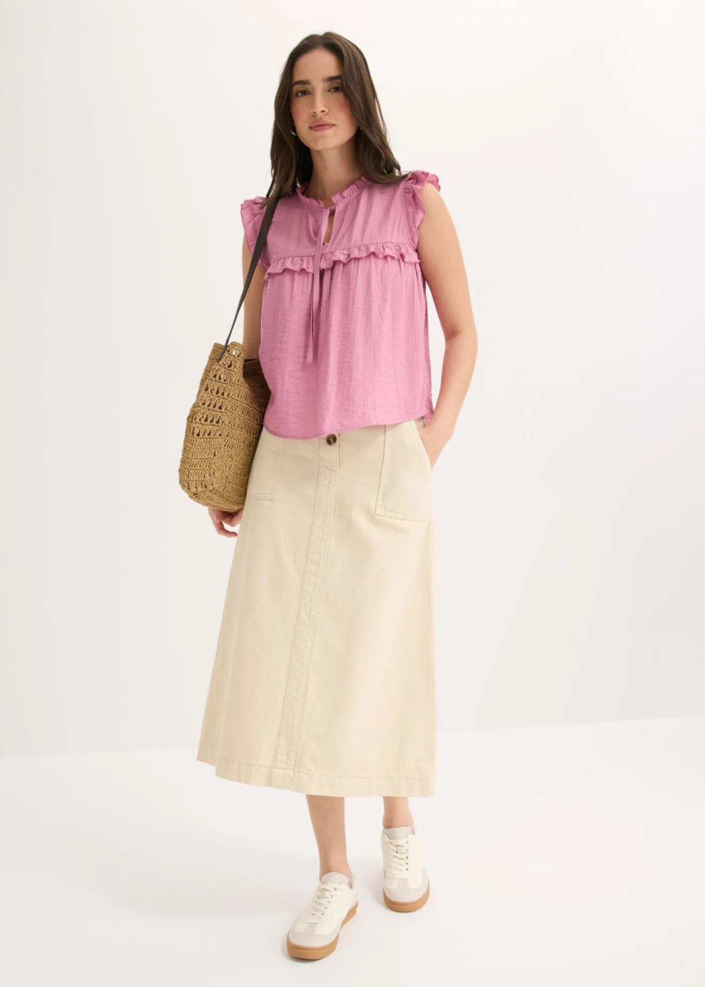 Clearance Blusa de mezcla de viscosa Mujer Camisas Y Blusas|Novedades