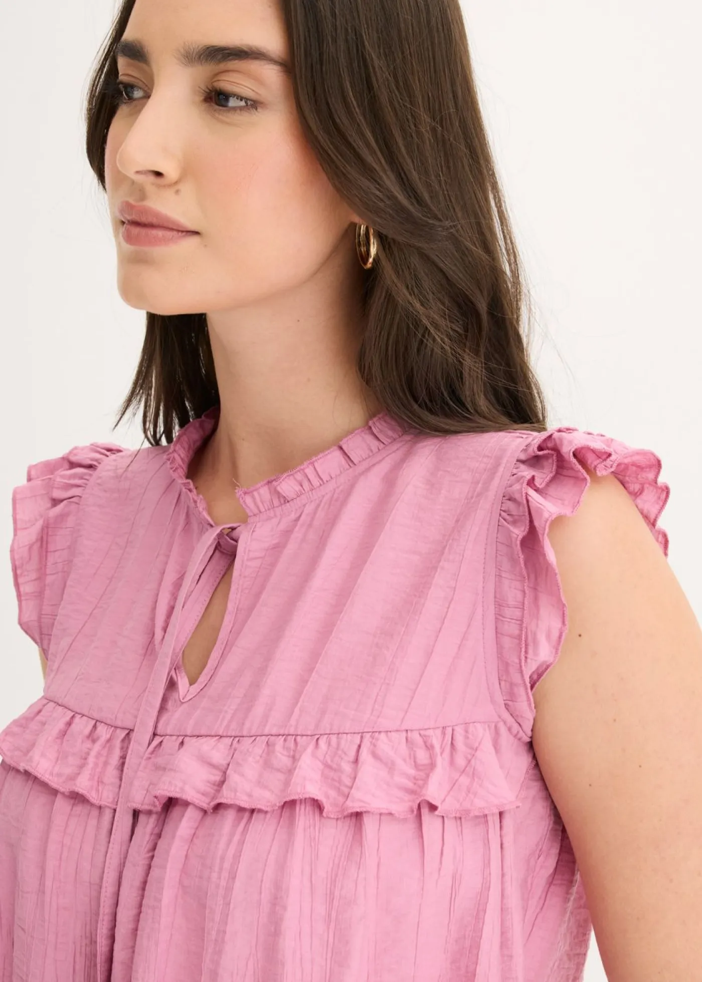 Clearance Blusa de mezcla de viscosa Mujer Camisas Y Blusas|Novedades