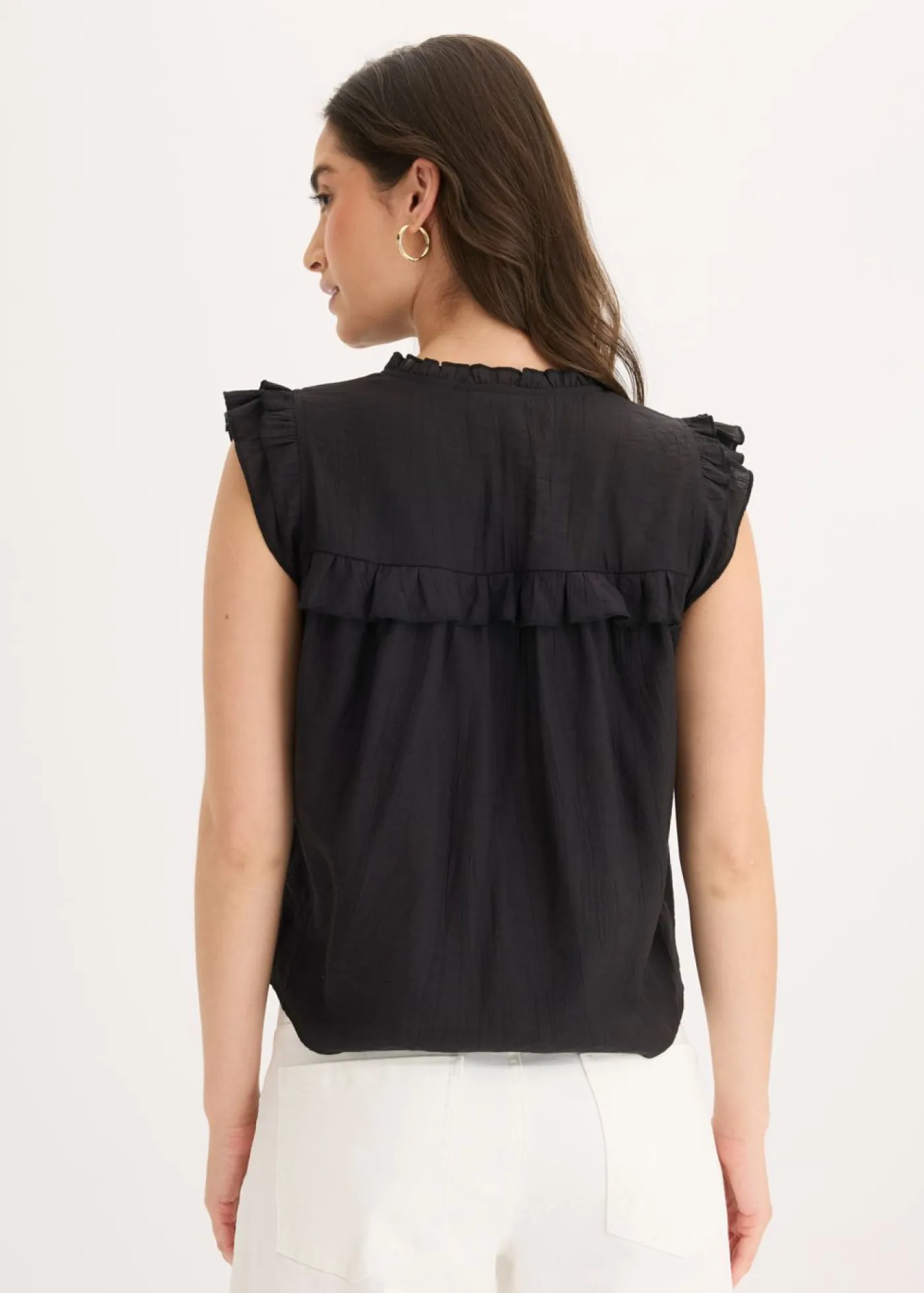 Sale Blusa de mezcla de viscosa Mujer Camisas Y Blusas|Novedades