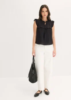 Sale Blusa de mezcla de viscosa Mujer Camisas Y Blusas|Novedades