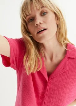 Best Blusa de muselina Mujer Camisas Y Blusas