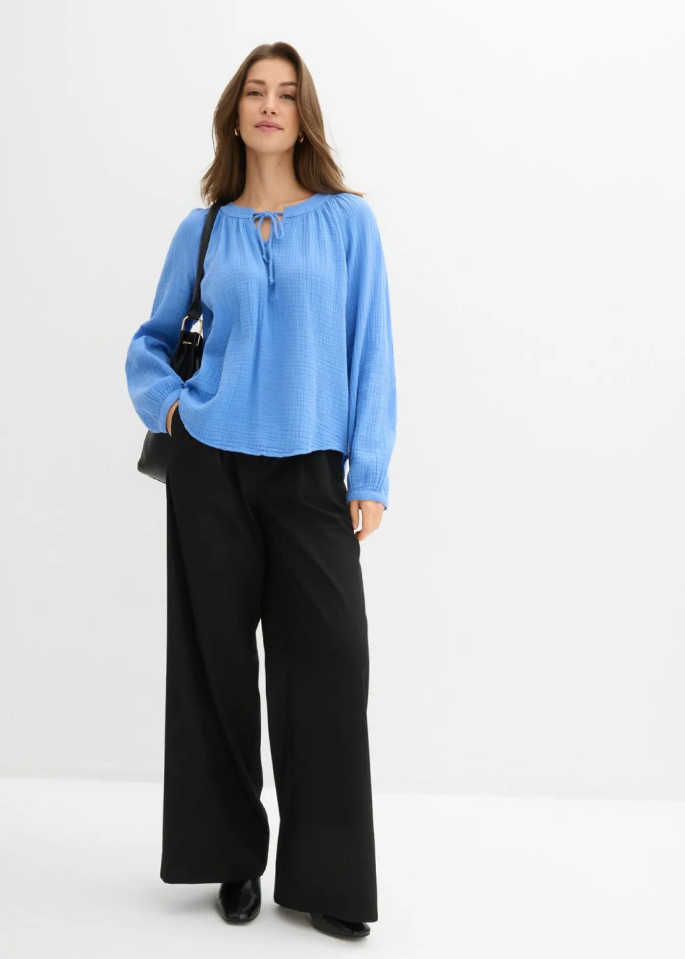 Online Blusa de muselina suave Mujer Camisas Y Blusas