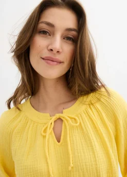 Best Blusa de muselina suave Mujer Camisas Y Blusas