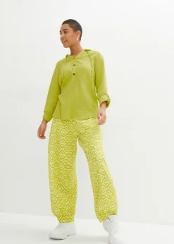 Blusa de muselina vaporosa Mujer Camisas Y Blusas|Novedades