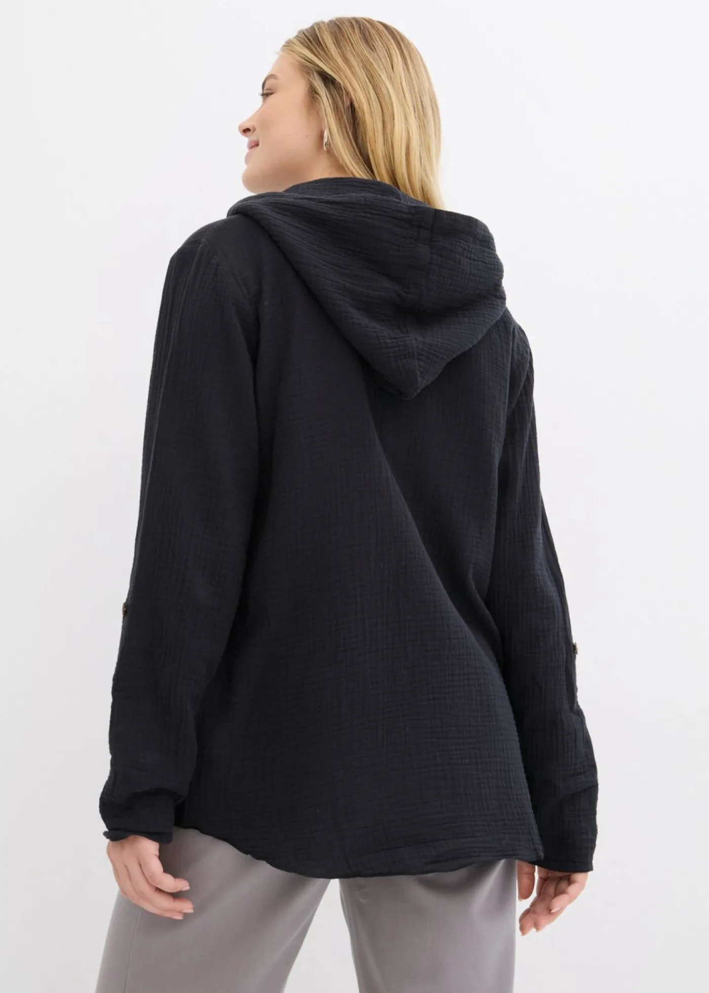 Discount Blusa de muselina vaporosa Mujer Camisas Y Blusas|Novedades