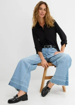 Best Blusa de punto larga Mujer Camisetas