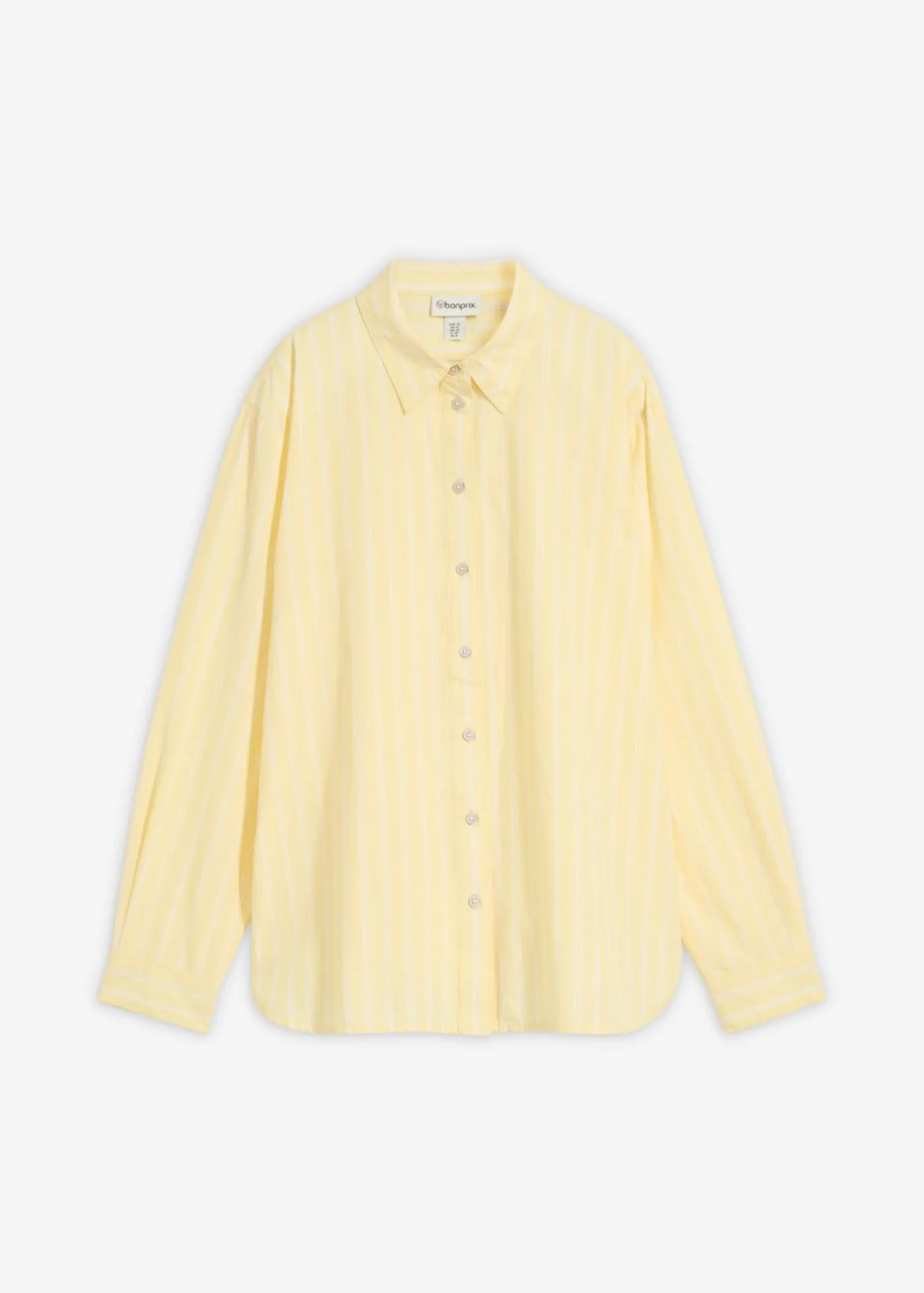 New Blusa de rayas de algodón orgánico puro Mujer Esenciales|Camisas Y Blusas