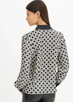 Online Blusa de satén Mujer Camisas Y Blusas|Novedades