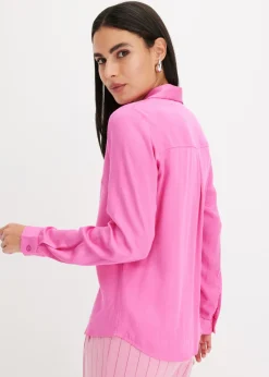 Discount Blusa de satén fino Mujer Camisas Y Blusas