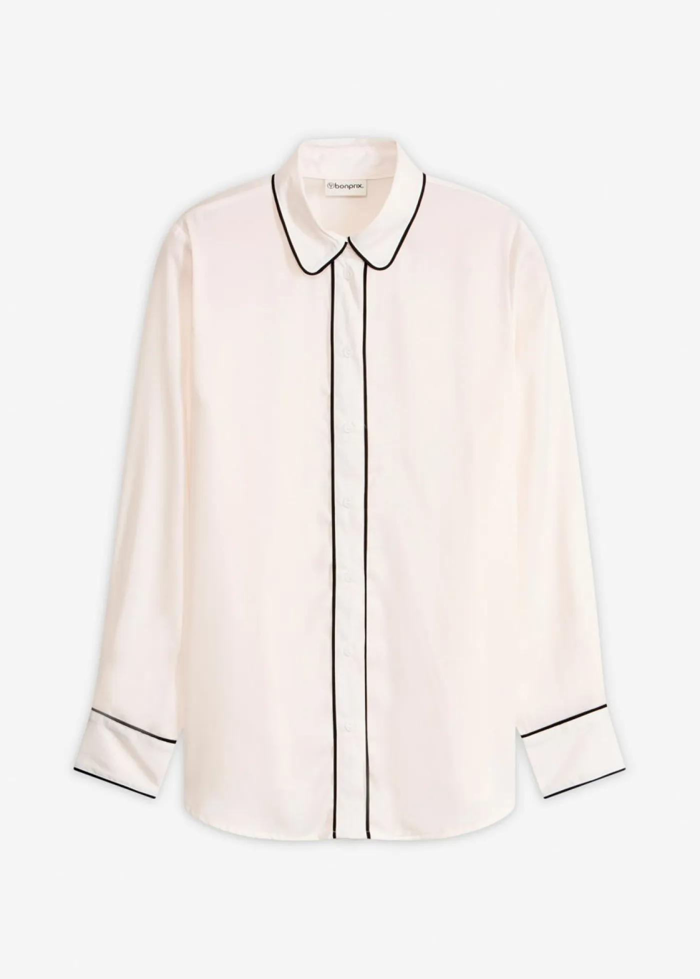 Best Blusa de satén fluido Mujer Camisas Y Blusas