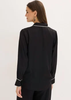 Discount Blusa de satén fluido Mujer Camisas Y Blusas